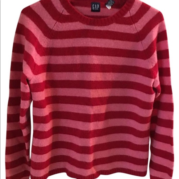 GAP | Sweaters | Striped Pink And Red 